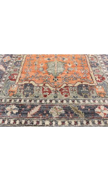 6 x 9 Modern Indian Silk Rug 30470