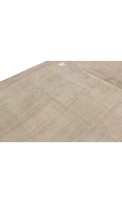 6 x 8 Vintage Muted Oushak Rug 52458