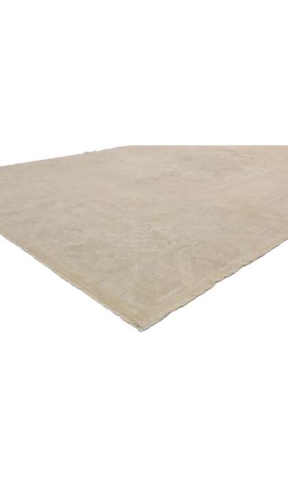 6 x 9 Vintage Muted Oushak Rug 52499