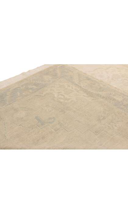 6 x 9 Vintage Muted Oushak Rug 52499