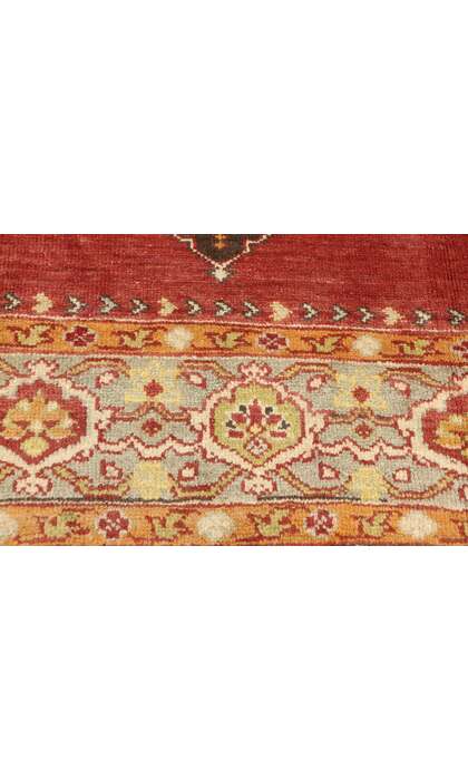 5 x 13 Vintage Turkish Oushak Rug 52502