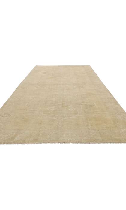 5 x 11 Neutral Muted Oushak Rug 52503