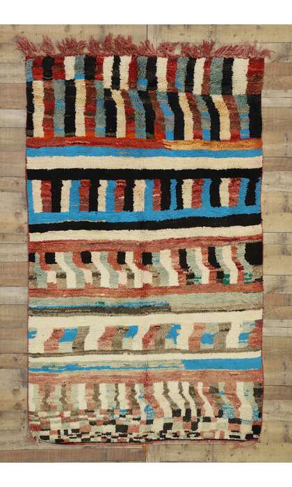 5 x 8 Vintage Boujad Moroccan Rug 20076