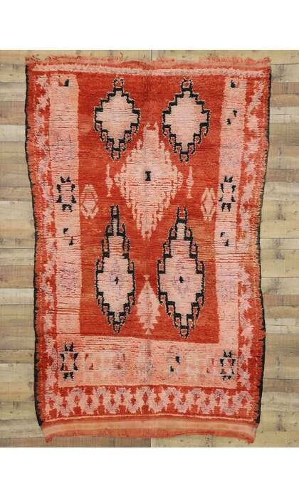 5 x 9 Vintage Boujad Moroccan Rug 20777