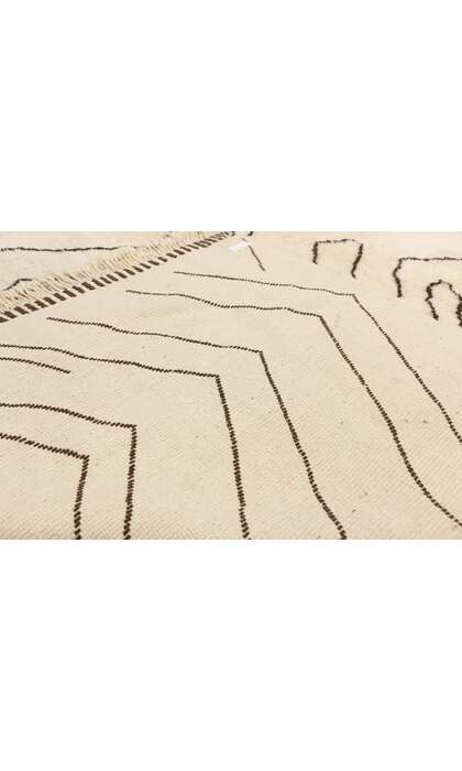 9 x 11 Organic Modern Beni Mrirt Moroccan Rug 20807