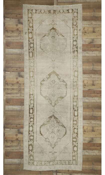 5 x 12 Vintage Turkish Oushak Rug 52437