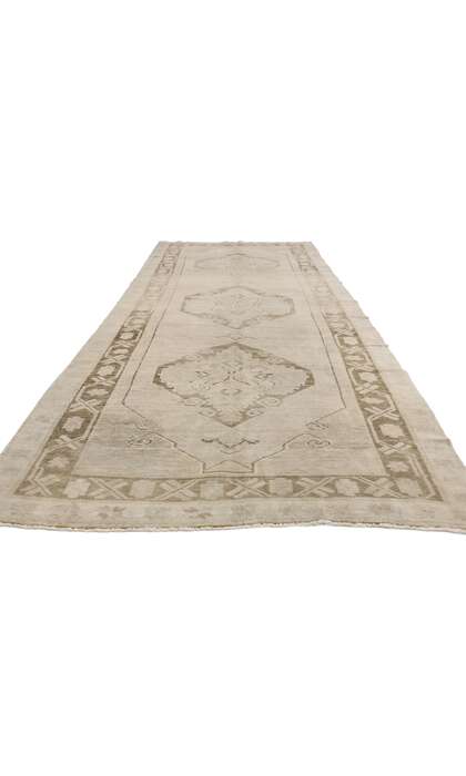 5 x 12 Vintage Turkish Oushak Rug 52437