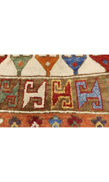 3 x 5 Vintage Turkish Oushak Rug 52448