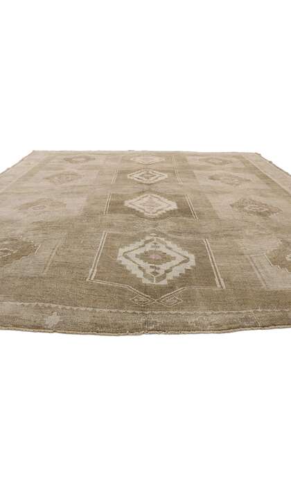 10 x 11 Vintage Turkish Kars Rug 52456