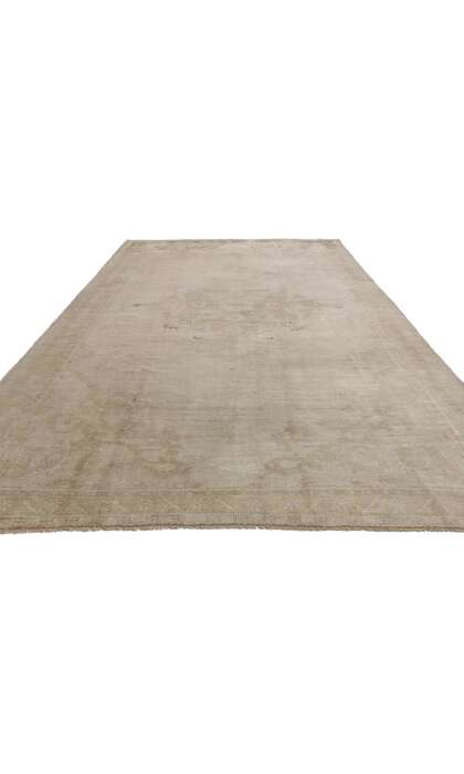 6 x 10 Vintage Muted Oushak Rug 52477