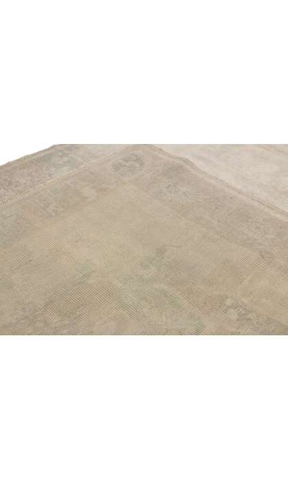 5 x 11 Vintage Muted Oushak Rug 52480