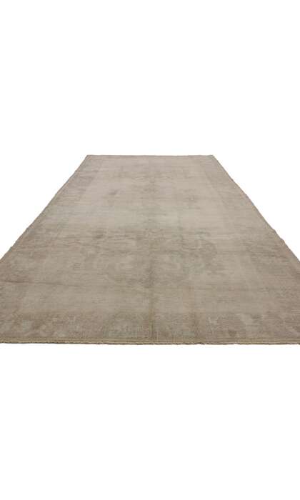 5 x 11 Vintage Muted Oushak Rug 52480