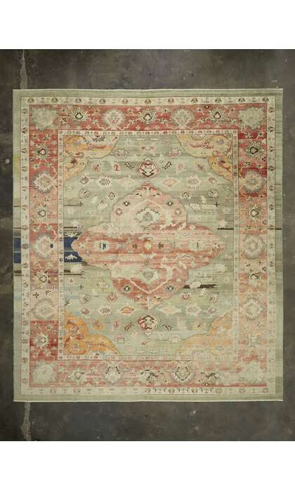 13 x 15 Turkish Oushak Rug 52510