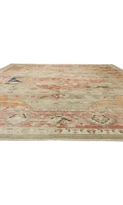 13 x 15 Turkish Oushak Rug 52510