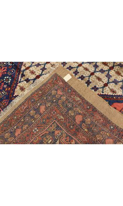 6 x 20 Antique Persian Malayer Runner 74849 backside