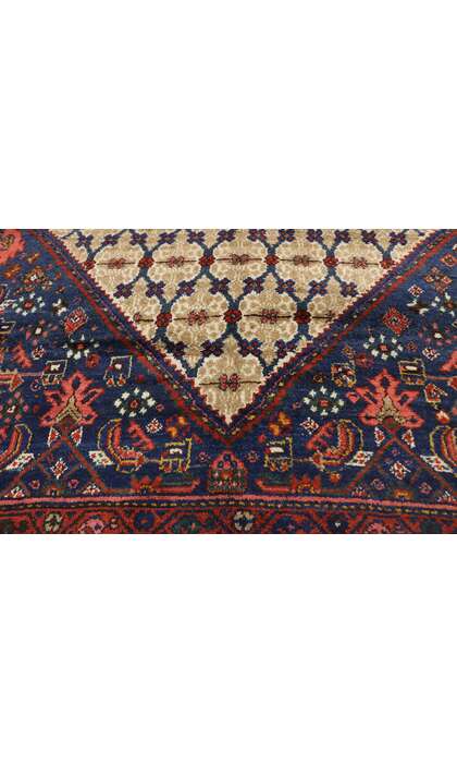 6 x 20 Antique Persian Malayer Runner 74849 texture