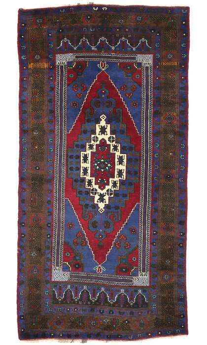 5 x 10 Vintage Oushak Rug 77226