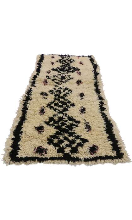 2 x 5 Vintage Moroccan Azilal Rug 20850