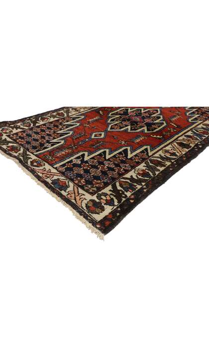 3 x 5 Antique Persian Hamadan Rug 50405