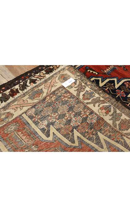 3 x 5 Antique Persian Hamadan Rug 50405