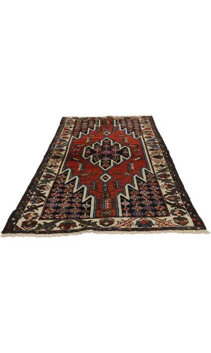 3 x 5 Antique Persian Hamadan Rug 50405