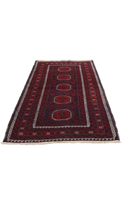 3 x 5 Vintage Persian Baluch Rug 72044