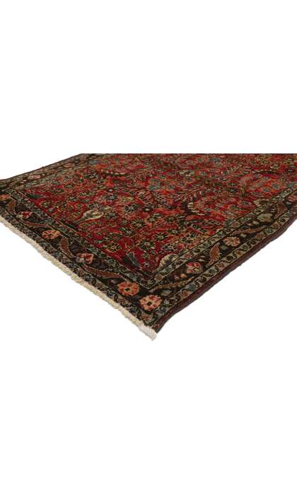 3 x 5 Antique Persian Hamadan Rug 72334