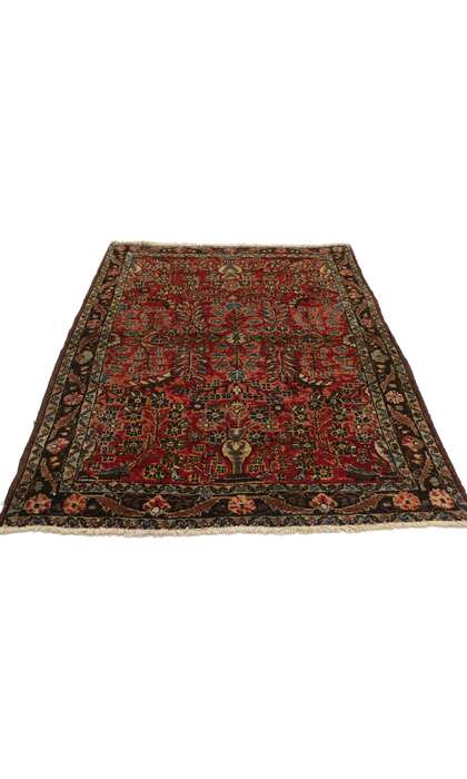 3 x 5 Antique Persian Hamadan Rug 72334