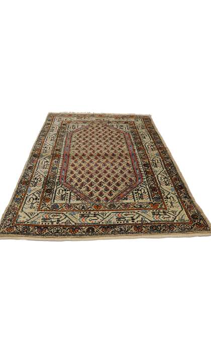 3 x 5 Antique Persian Saraband Rug 72632