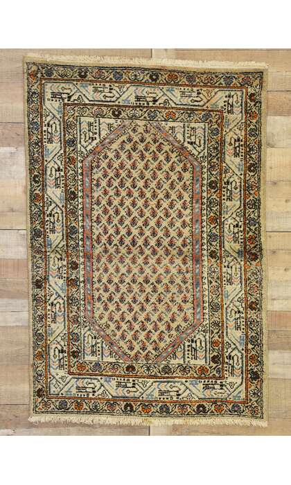 3 x 5 Antique Persian Saraband Rug 72633