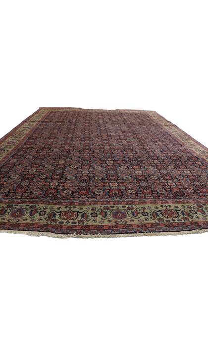 9 x 13 Antique Tabriz Rug 73346