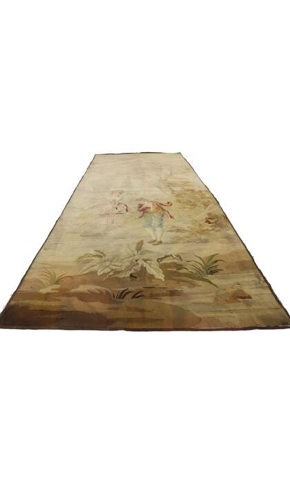 4 x 10 Antique Francois Boucher Reproduction Tapestry 74030