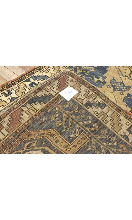 3 x 5 Antique Persian Kazak Rug 74162