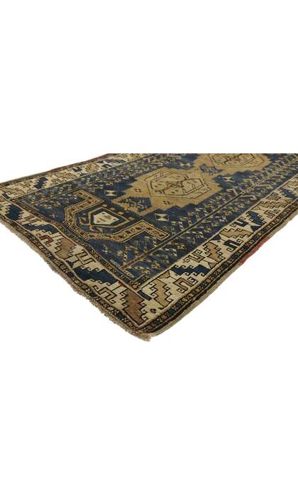 3 x 5 Antique Persian Kazak Rug 74162