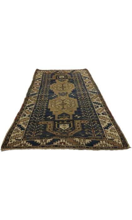 3 x 5 Antique Persian Kazak Rug 74162