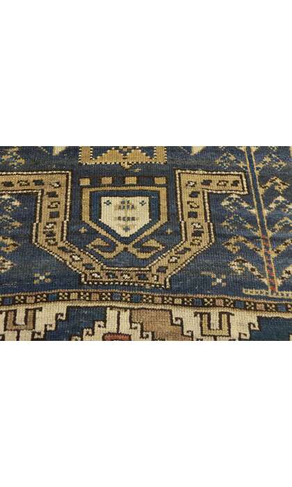 3 x 5 Antique Persian Kazak Rug 74162