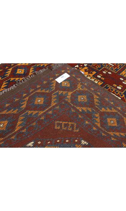 3 x 5 Vintage Afghan Rug 74664