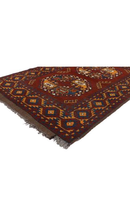 3 x 5 Vintage Afghan Rug 74664
