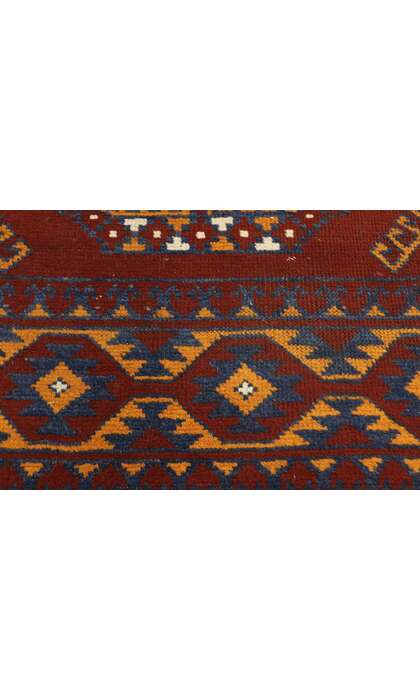 3 x 5 Vintage Afghan Rug 74664