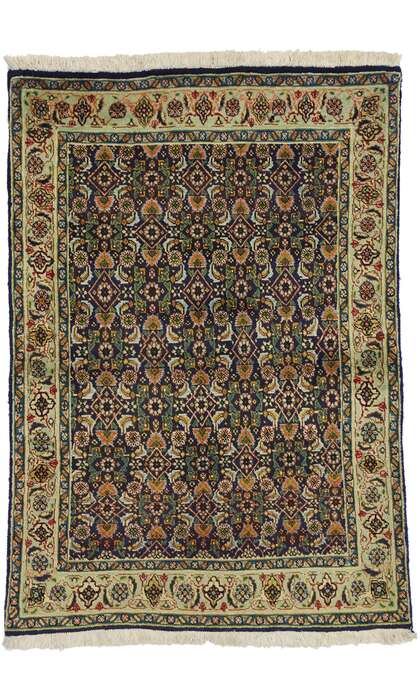 3 x 4 Vintage Persian Tabriz Rug 75101