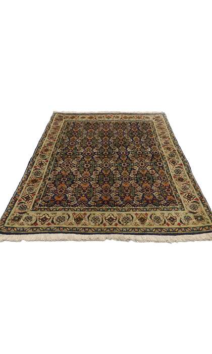 3 x 4 Vintage Persian Tabriz Rug 75101