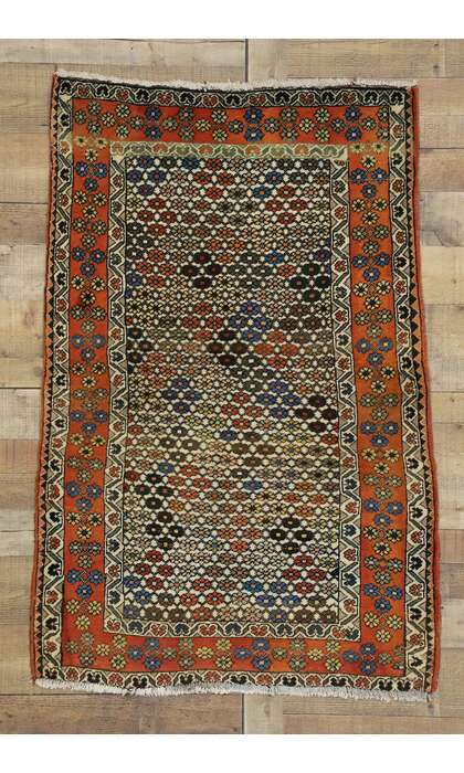 3 x 5 Vintage Persian Afshar Rug 75750