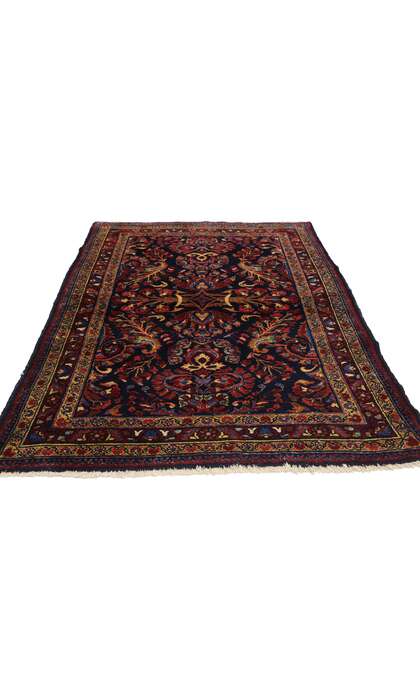 4 x 5 Antique Persian Lillian Rug 76857