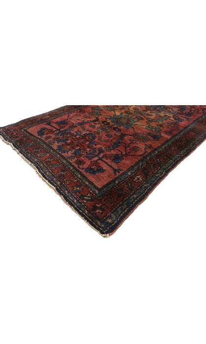 3 x 16 Antique Persian Lilihan Rug Runner 77236