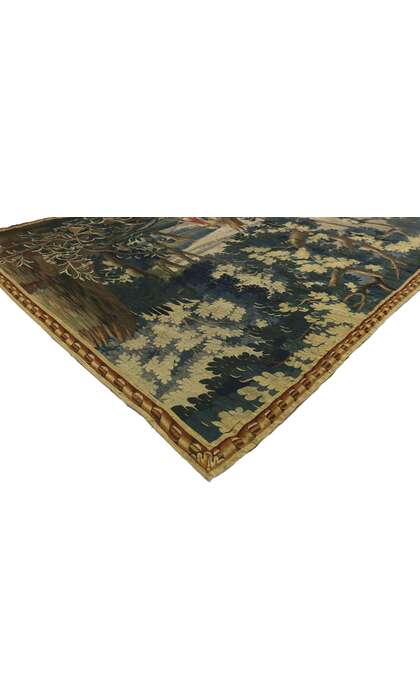 7 x 14 Antique French Aubusson Tapestry 77237