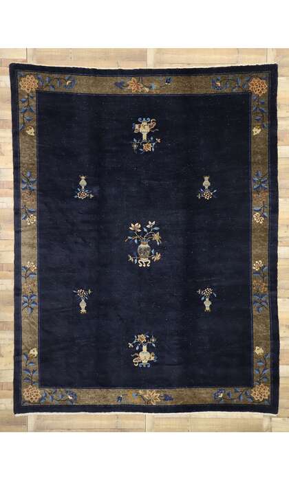 9 x 12 Antique Chinese Peking Rug 77238