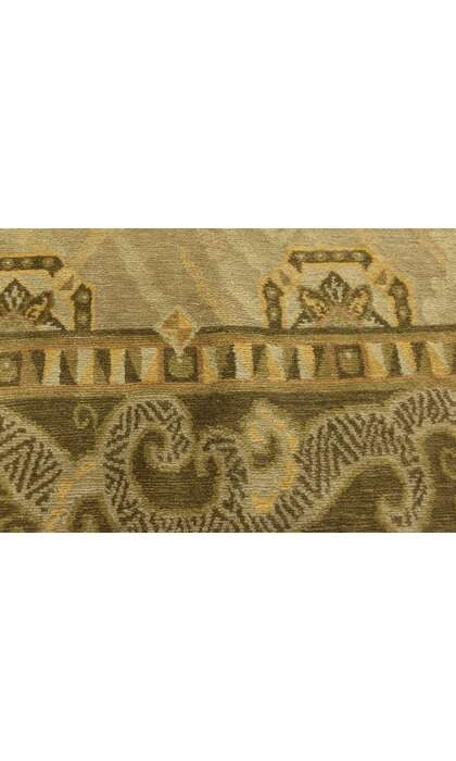 6 x 9 Vintage Neutral Tibetan Rug 77249