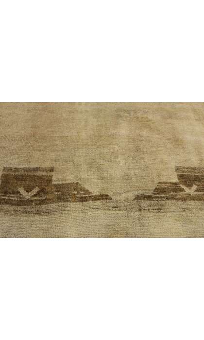 9 x 11 Vintage Turkish Oushak Rug 50213