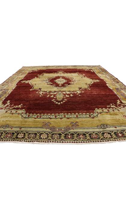 9 x 10 Vintage Turkish Sivas Rug 50650
