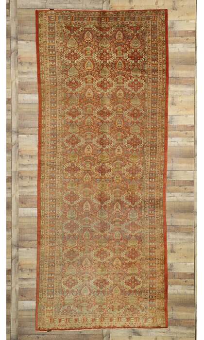 6 x 14 Antique Turkish Oushak Rug 51018